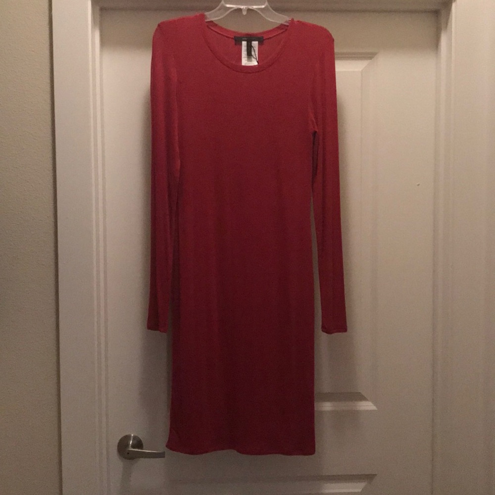BCBGMaxAzria Red Bodycon Dress